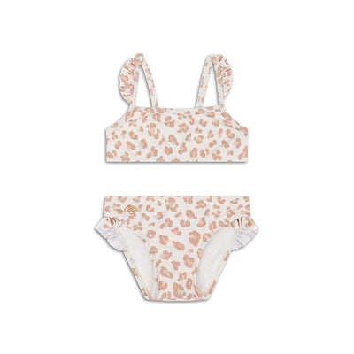 Swim Essentials Leopard Beige UV Korumalı Bikini 1/2 Yaş