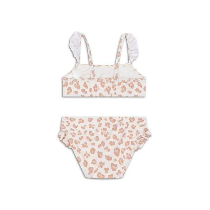Swim Essentials Leopard Beige UV Korumalı Bikini 1/2 Yaş
