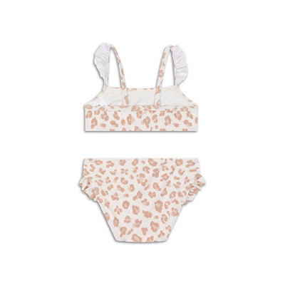 Swim Essentials Leopard Beige UV Korumalı Bikini 1/2 Yaş