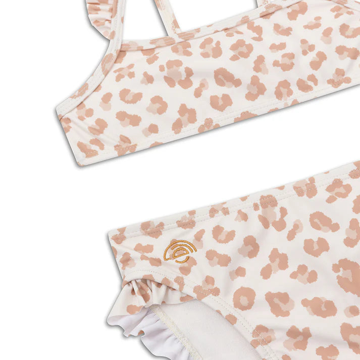Swim Essentials Leopard Beige UV Korumalı Bikini 1/2 Yaş