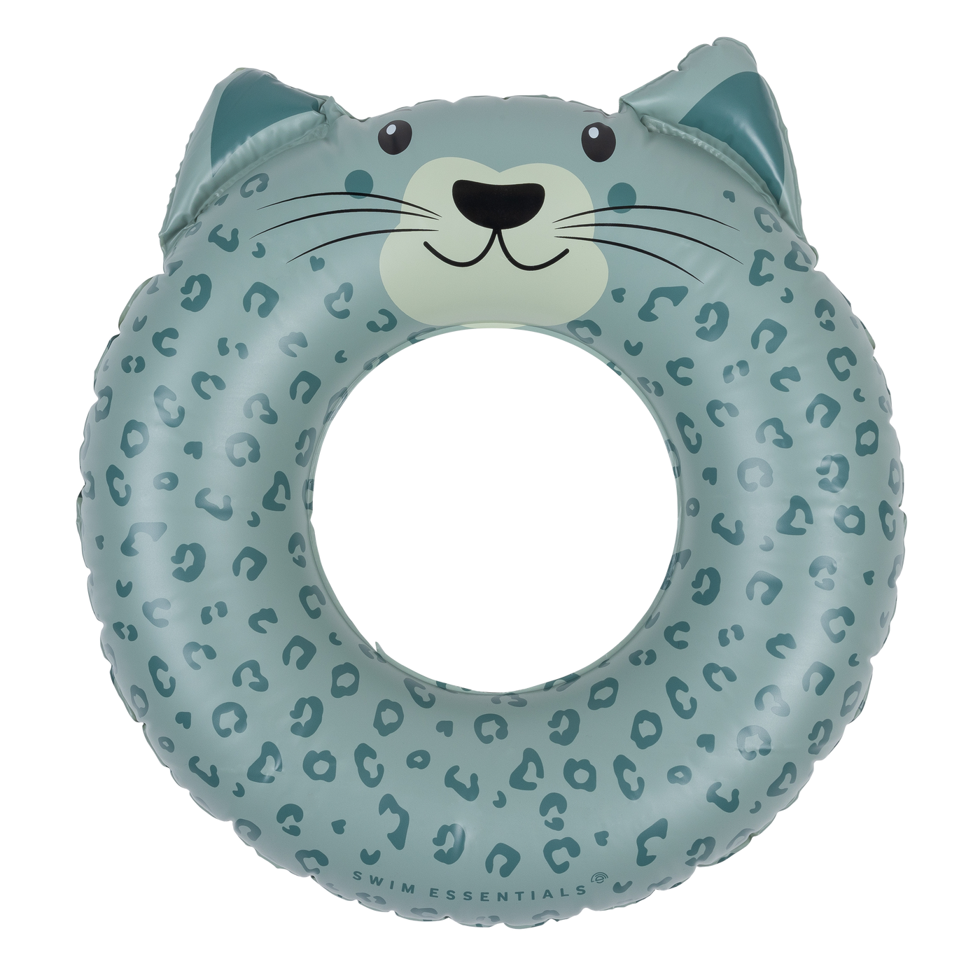 Swim Essentials Animal Green Leopard Yüzme Simidi 55cm