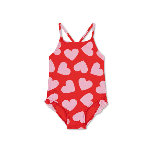 Swim Essentials Hearts UV Korumalı Mayo 134/140 Cm