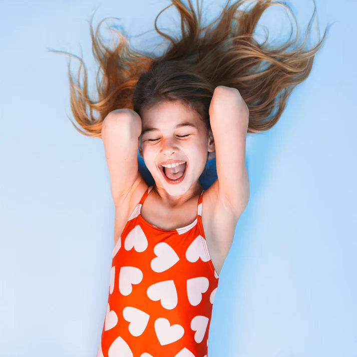 Swim Essentials Hearts UV Korumalı Mayo 146/152 Cm