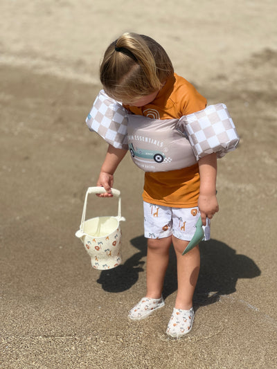 Swim Essentials Jungle Silikon Oyuncak Seti - Kova, Kürek ve 3 adet Kalıp