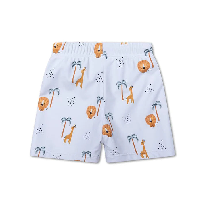 Swim Essentials Jungle Dar Kesim Deniz Şortu 98/104 cm