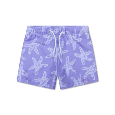 Swim Essentials Sea Star Lila Dar Kesim Deniz Şortu 6-12 Yaş