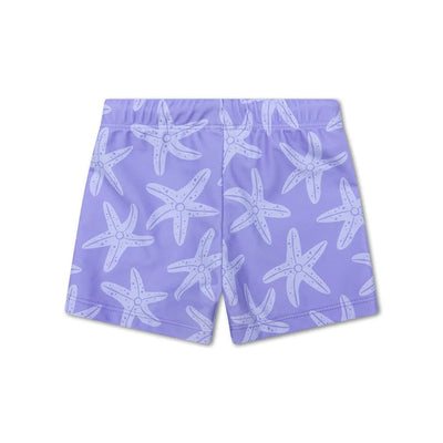 Swim Essentials Sea Star Lila Dar Kesim Deniz Şortu 6-12 Yaş