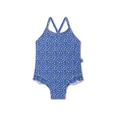 Swim Essentials Leopard Blue UV Korumalı Mayo 6-8 Yaş