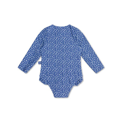 Swim Essentials Leopard Blue UV Korumalı Uzun Kollu Mayo 4-6 Yaş