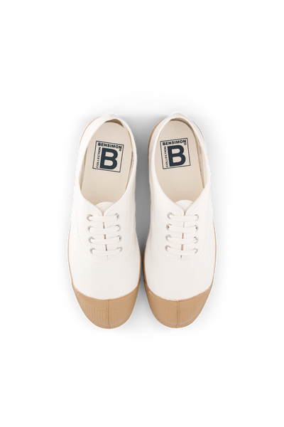 Bensimon Lacet Femme Colorsole Blanc - Beyaz Kadın Ayakkabısı