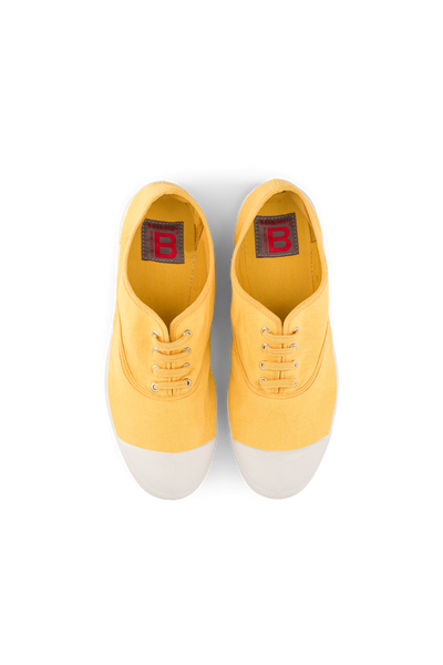 Bensimon Lacet Femme Coloris De Saison Bouton D Or - Sarı Kadın Ayakkabısı