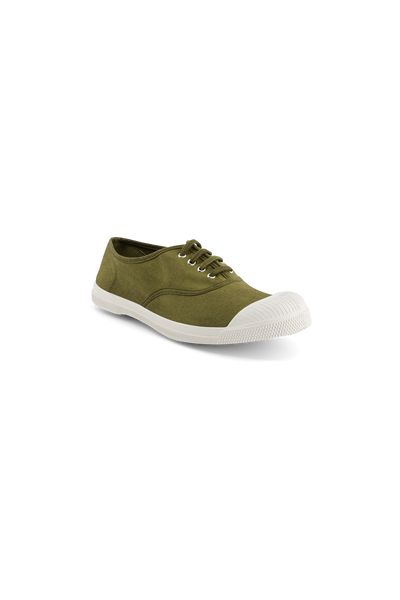 Bensimon Lacet Femme Coloris De Saison Olive - Yeşil Kadın Ayakkabısı