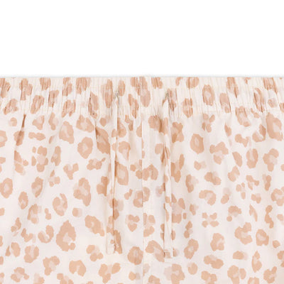 Swim Essentials Leopard Beige UV Korumalı Deniz Şortu 6-8 Yaş
