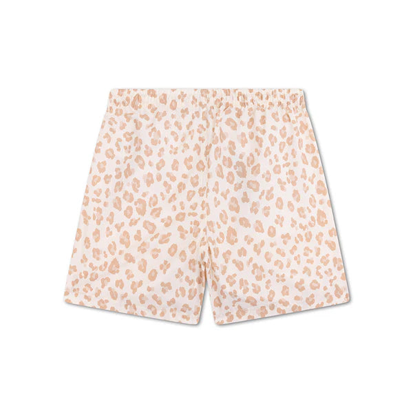 Swim Essentials Leopard Beige UV Korumalı Deniz Şortu 6-8 Yaş