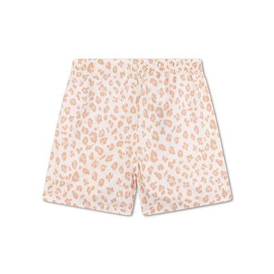 Swim Essentials Leopard Beige UV Korumalı Deniz Şortu 6-8 Yaş