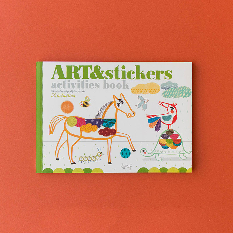 Londji Activities book  Art&Stickers - Aktivite kitabı Sanat ve Çıkartmalar