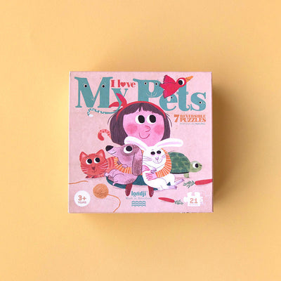 Londji Puzzle I Love My Pets - Yapboz Evcil Hayvanlarımı Seviyorum