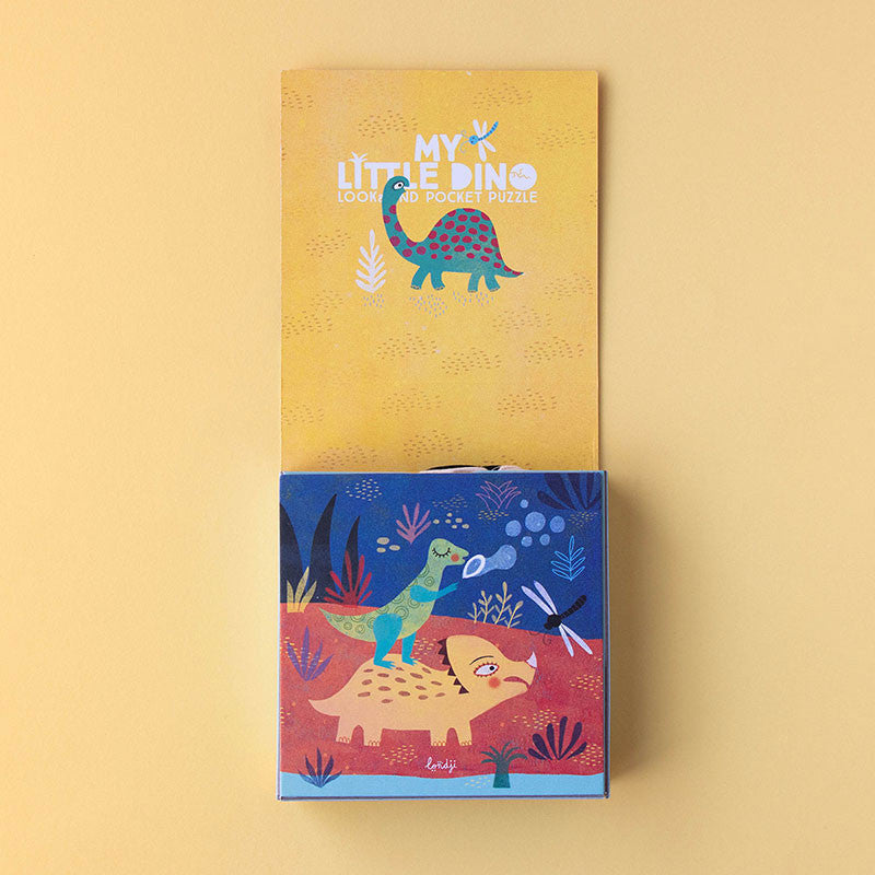 Londji Pocket Puzzle - My Little Dino -24 parçalı  Cep Yapbozu Küçük Dinazorum