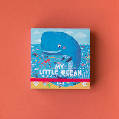 Londji Pocket Puzzle My Little Ocean - 36 parça Cep Yapbozu- Küçük Okyanusum