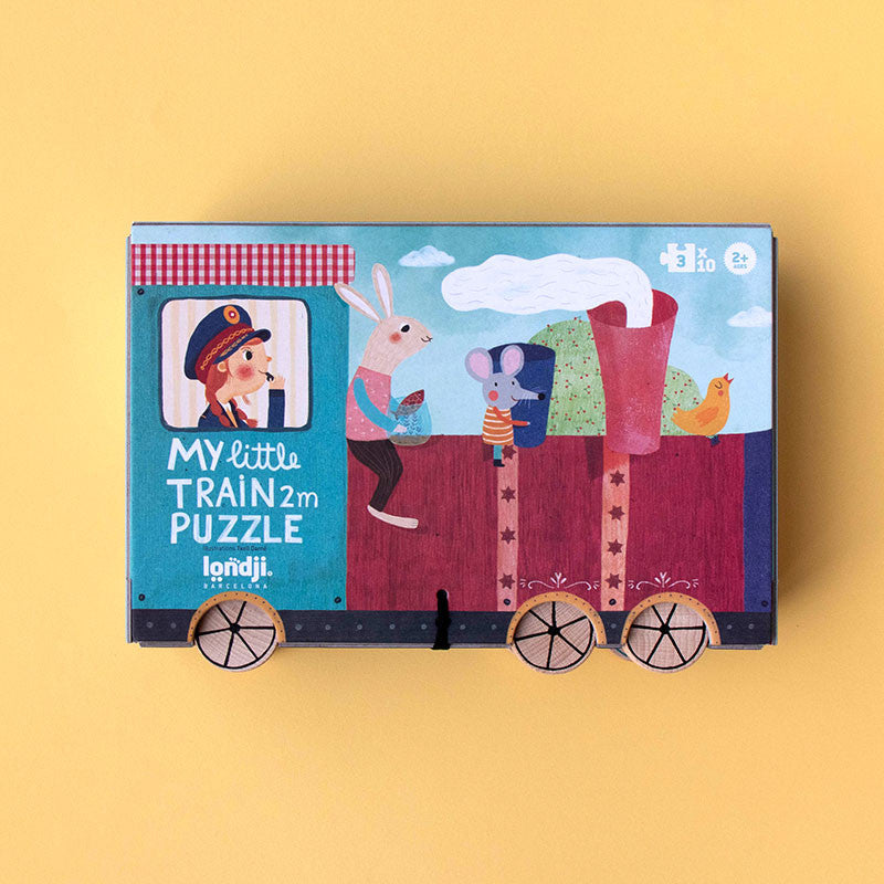 Londji Puzzle My little train - Yapboz - Benim Küçük Trenim