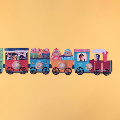 Londji Puzzle My little train - Yapboz - Benim Küçük Trenim