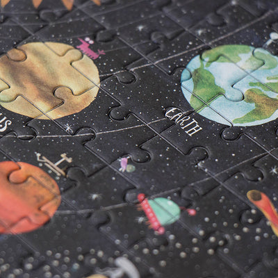 Londji  Pocket Puzzle  Discover the Planets 100 parça - Cep Yapbozu- Gezegenleri Keşfedin -100 parça