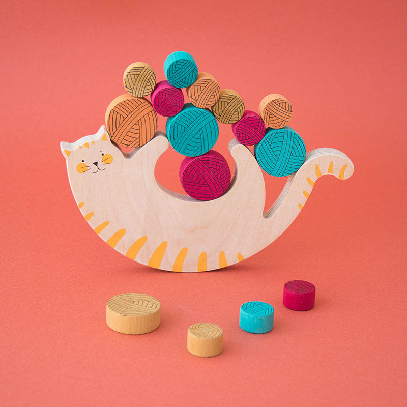 Londji Wooden toy  Meow - Tahta oyuncak Miyav