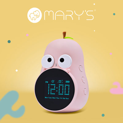 Mary's Pear Pembe Çalar Saat