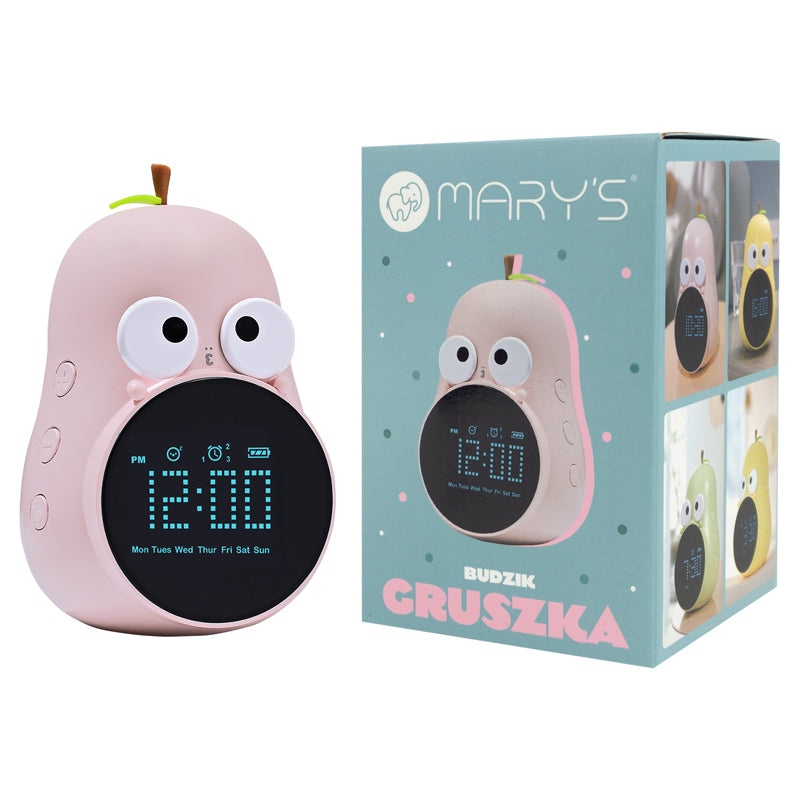 Mary's Pear Pembe Çalar Saat