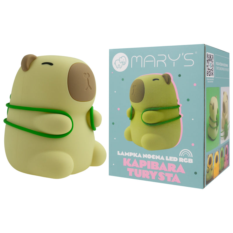 Mary's Capybara Tourist Led Gece Lambası
