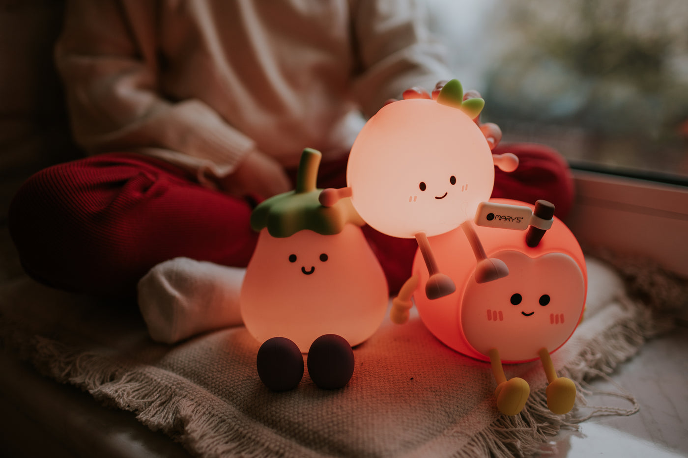 Mary's Peach Led Gece Lambası