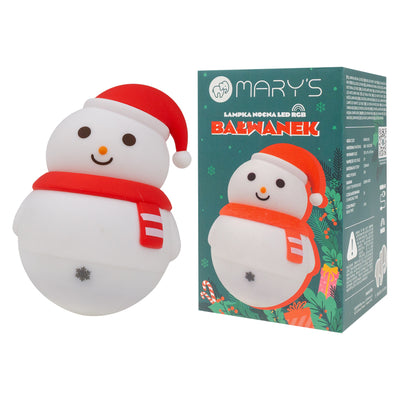 Mary's Snowman Led Gece Lambası