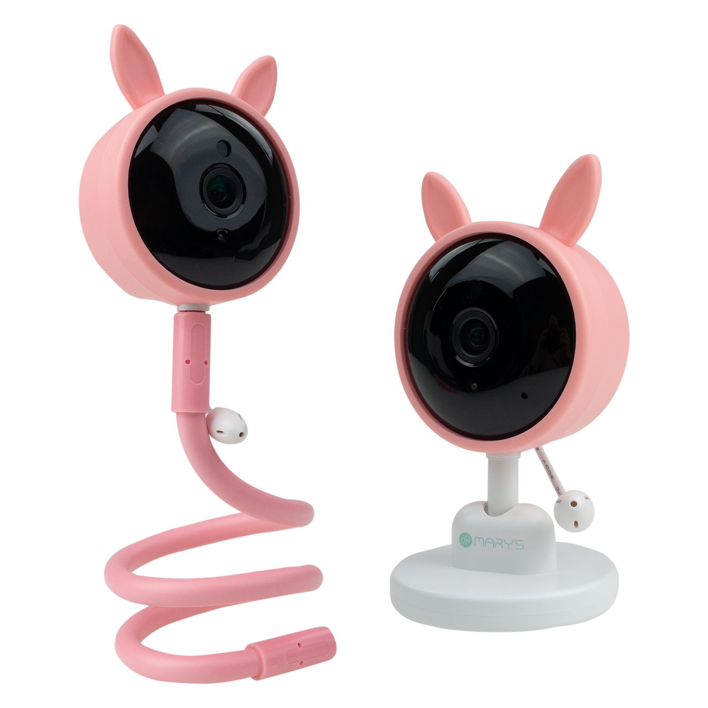 Mary's Pink Rabbit Bebek Monitörü 1080p