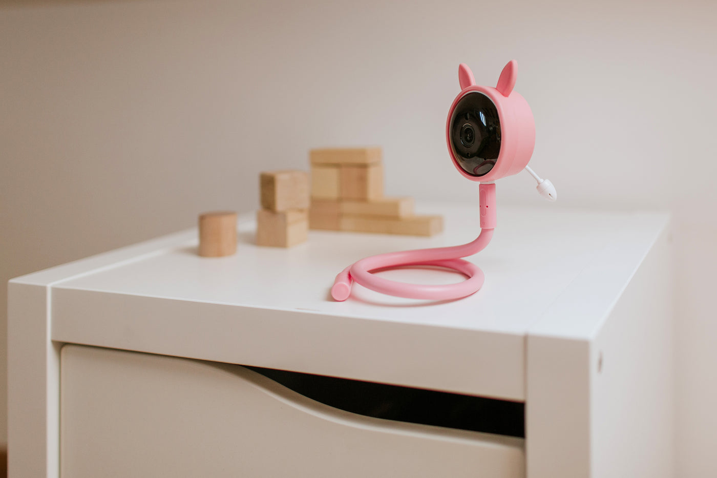 Mary's Pink Rabbit Bebek Monitörü 1080p