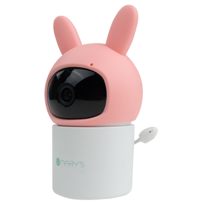 Mary's Pink Rabbit Döner Bebek Monitörü HD