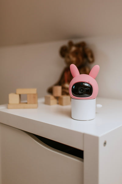 Mary's Pink Rabbit Döner Bebek Monitörü HD