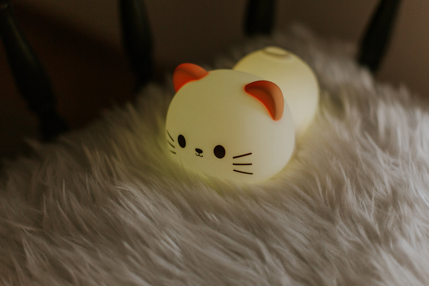 Mary's Sweet Kitty RGB Led Gece Lambası ve Çalar Saat