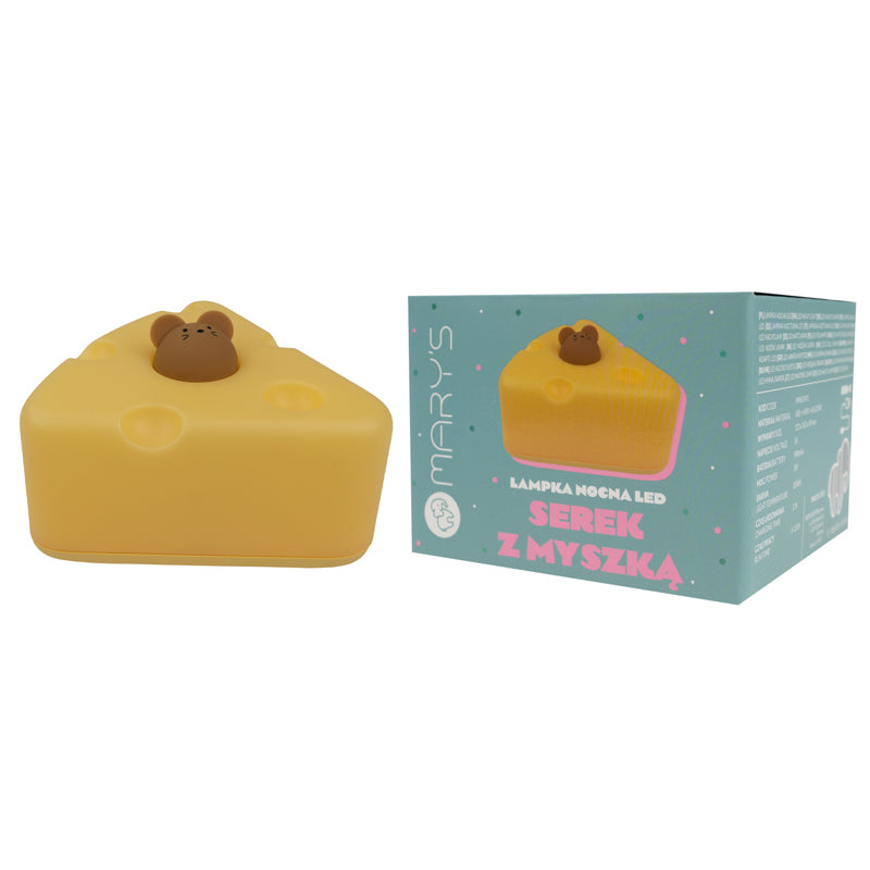 Mary's Cheese w Mouse Led Gece Lambası