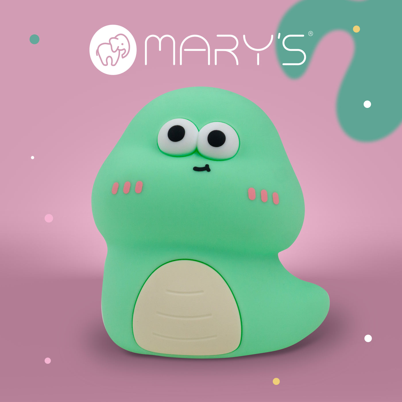 Mary's Green Worm Led Gece Lambası