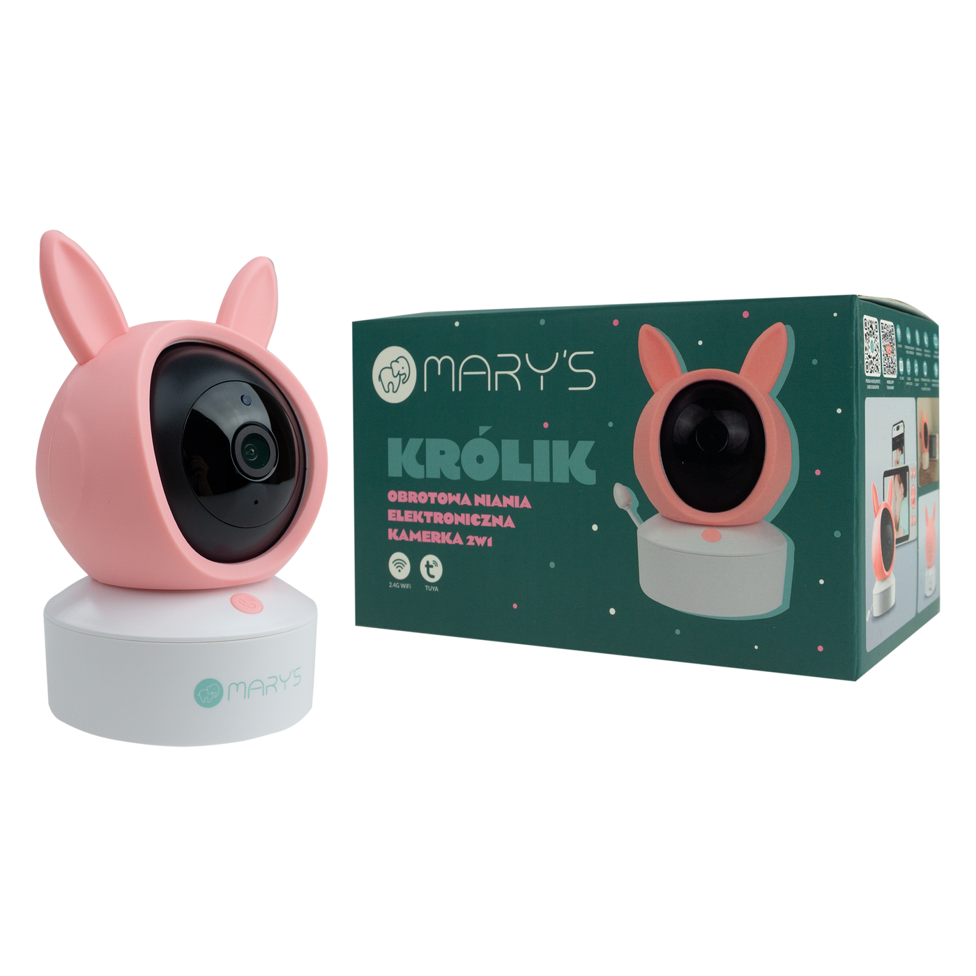 Mary's Pink Rabbit 2si 1 Arada Kamera