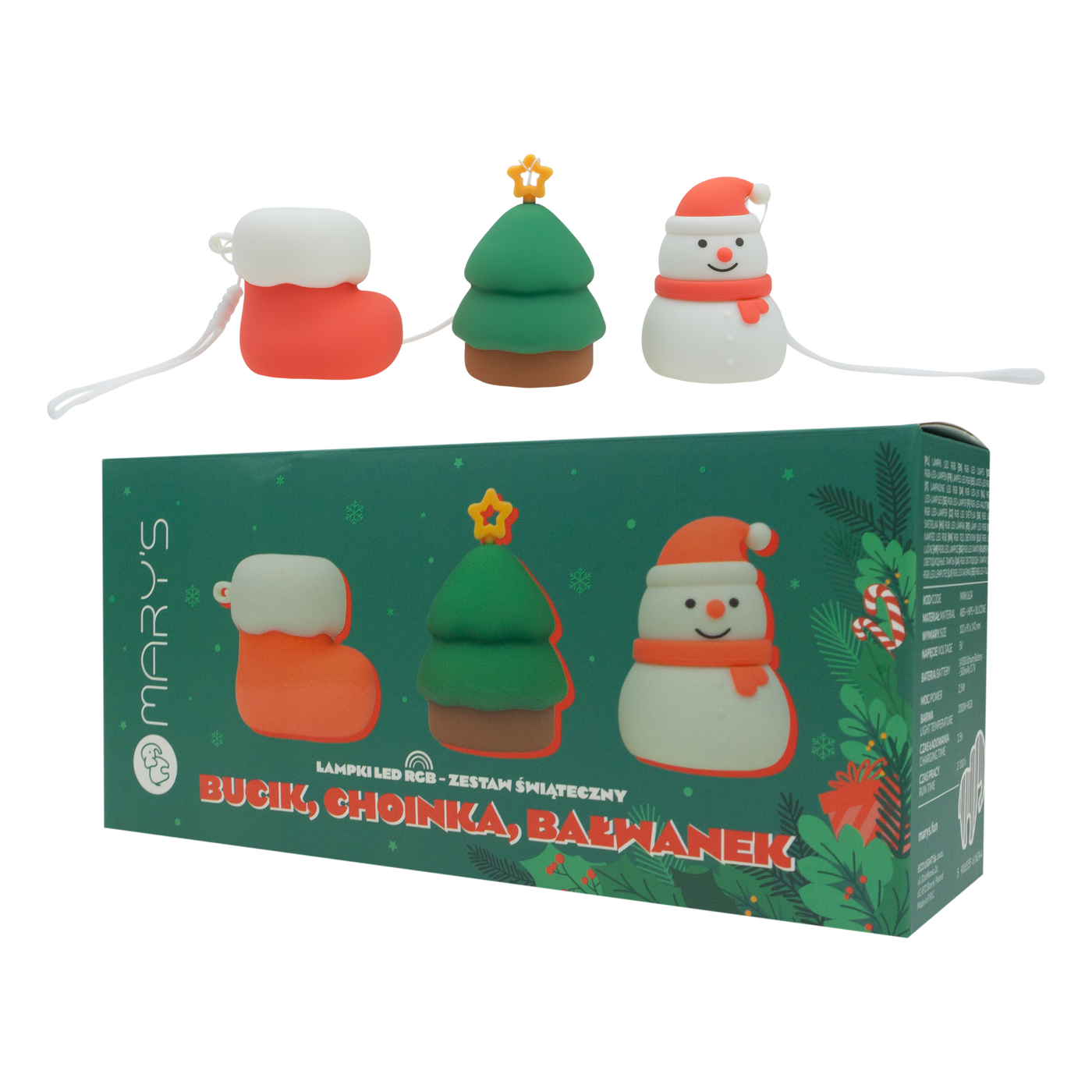 Mary's Yılbaşı Gece Lambası Seti