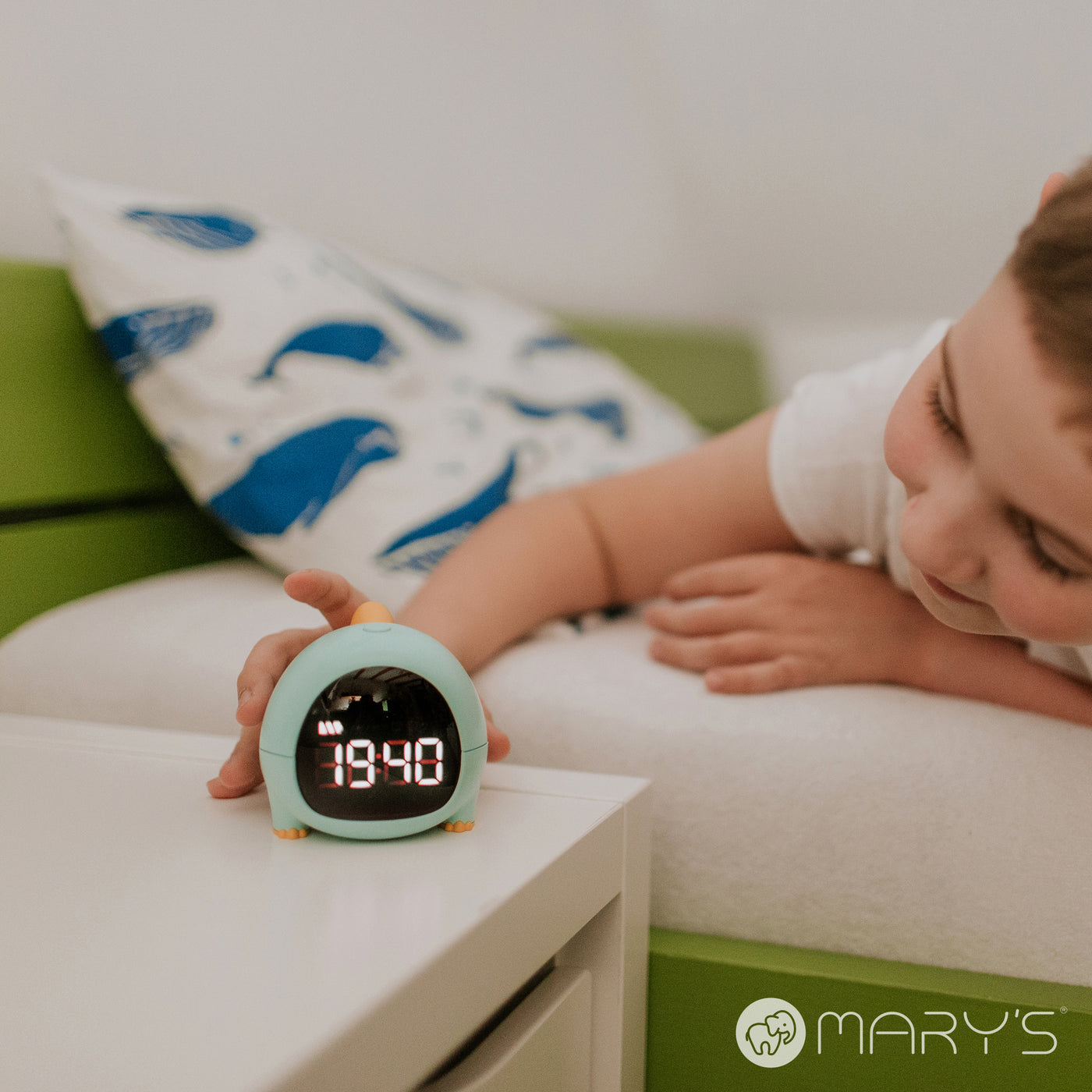 Mary's Baby Dino Yeşil Çalar Saat