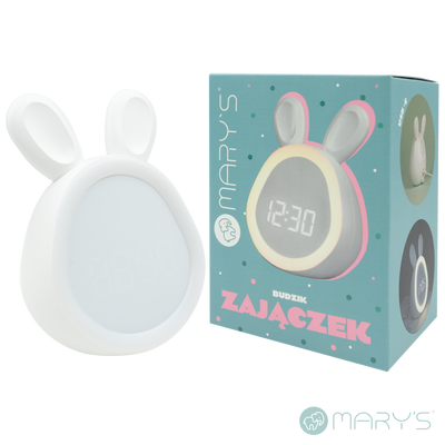 Mary's Bunny Beyaz Çalar Saat