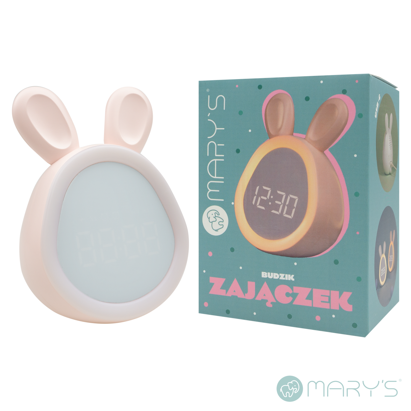 Mary's Bunny Pembe Çalar Saat
