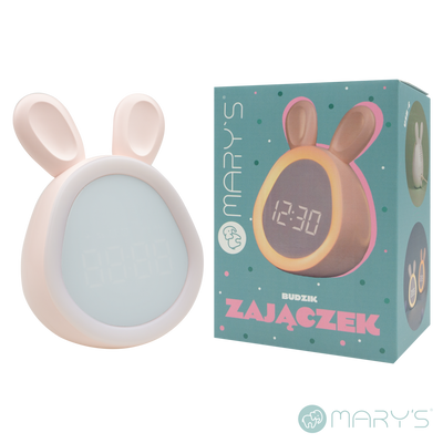 Mary's Bunny Pembe Çalar Saat