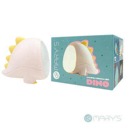 Mary's Dino Pembe Led Gece Lambası