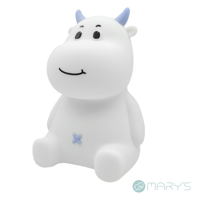 Mary's Cow Mavi Led Gece Lambası
