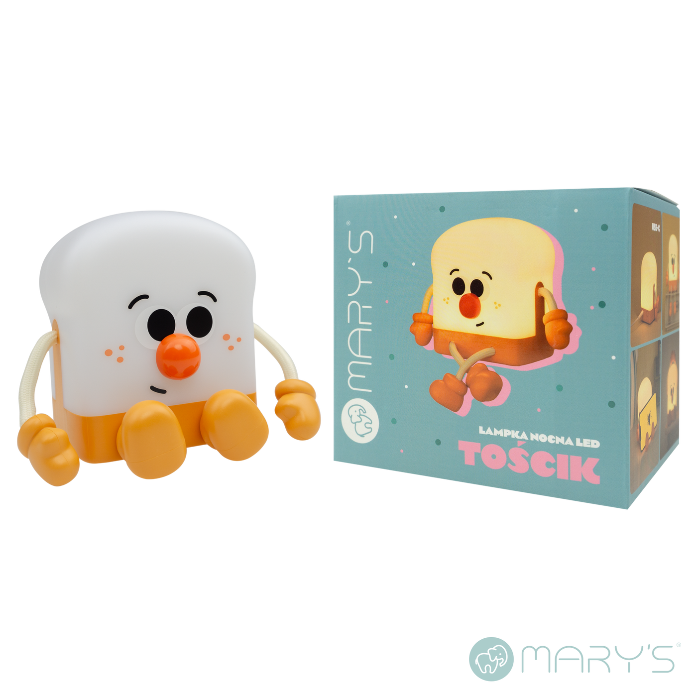 Mary's Toast Led Gece Lambası
