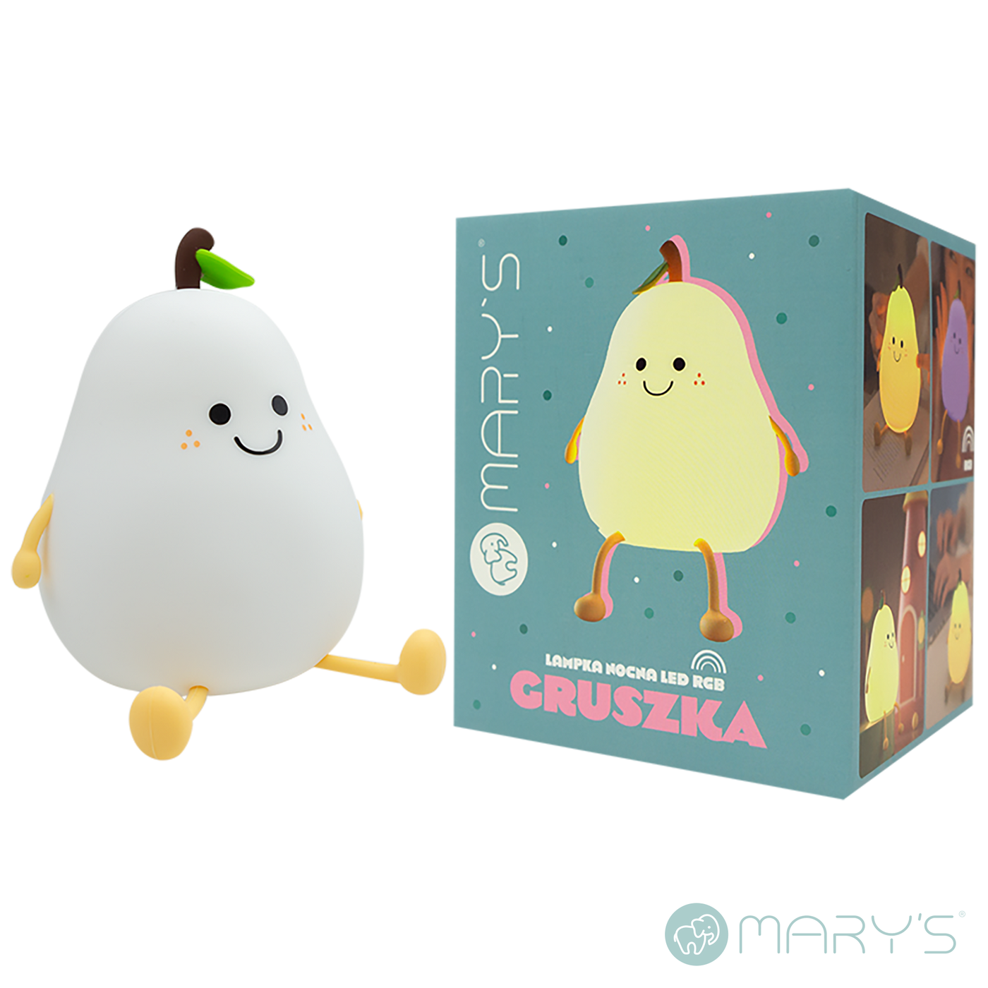 Mary's Pear Led Gece Lambası