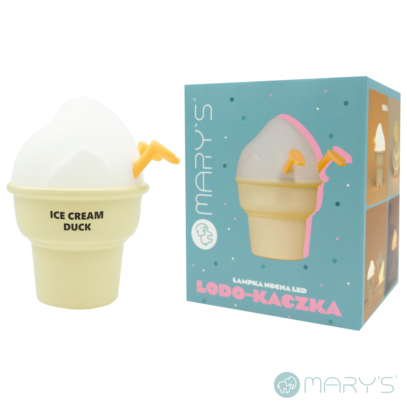 Mary's Ice Duck Led Gece Lambası